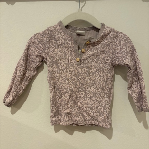 H&M Baby Floral Long Sleeve Top - Picture 1 of 3